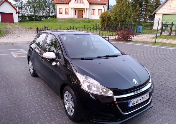 Peugeot 208 cena 39990 przebieg: 19000, rok produkcji 2019 z Kartuzy małe 191